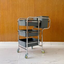 Thiết Bị Thịnh Phát - Top #1 thiết bị Nhà Hàng, Khách Sạn 49 Xe thu dọn thức ăn D-016