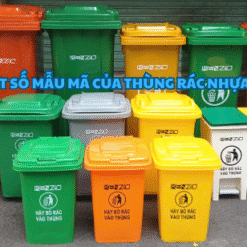 Thùng rác nhựa Kenzio 240L 3 Kho Hang Thung Rac Nhua Lon Nhat Khu Vuc Phia Nam