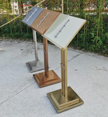 Bảng Để Cuốn Menu Bằng Thép Sơn Tĩnh Điện 2 1127ecb1fd0242ac110002