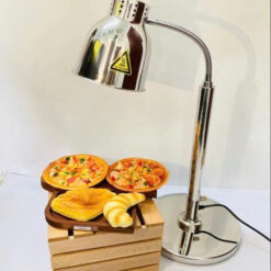 Đèn giữ nhiệt thực phẩm bằng thép không gỉ 1 bóng