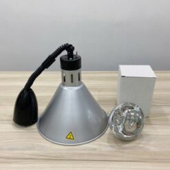 Đèn hâm nóng thức ăn màu bạc