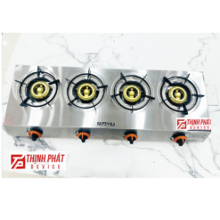 Bếp gas mì cay 4 họng dài Yili 4HL
